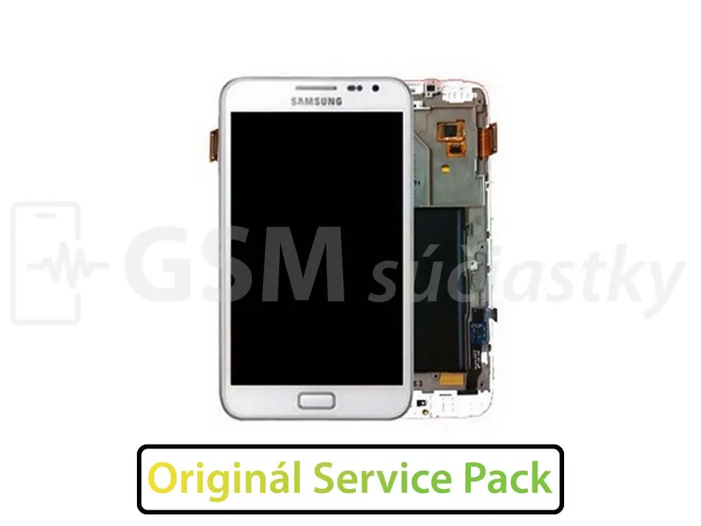 Samsung N7000 Galaxy Note LCD displej + Dotykové sklo a Rám Originál