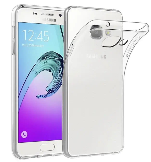 Průhledné silikonové pouzdro Samsung A520 Galaxy A5 2017