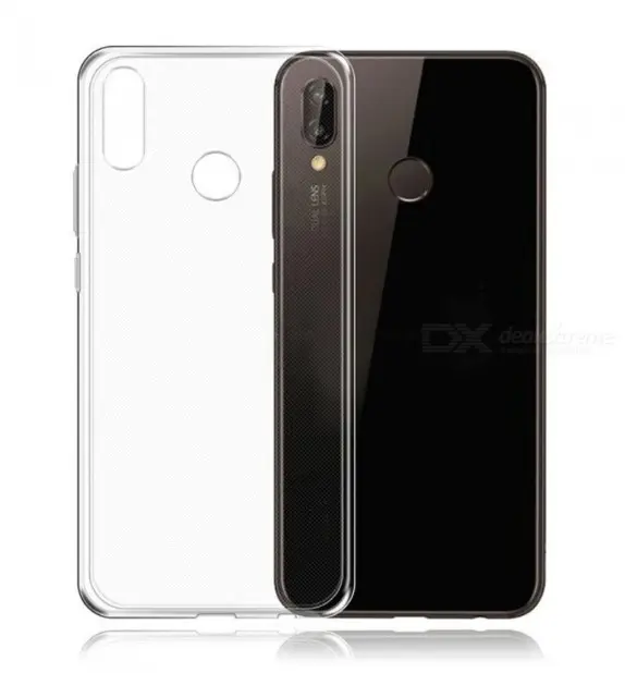 Průhledné silikonové pouzdro Huawei P20 Lite