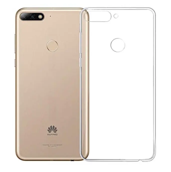 Průhledné silikonové pouzdro Huawei Y7 2018