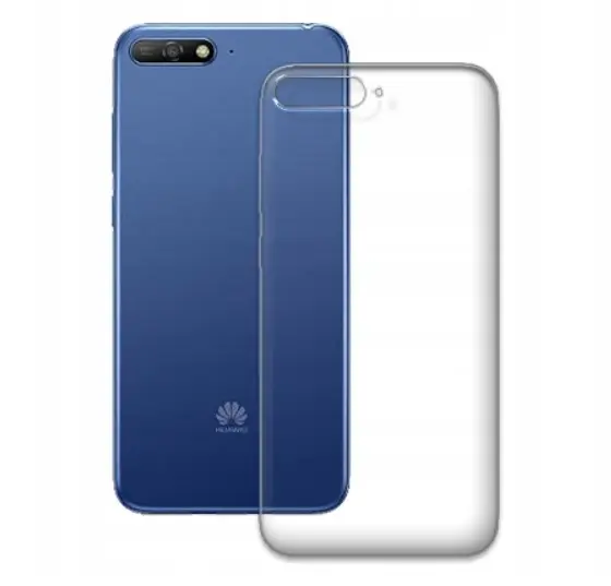 Průhledné silikonové pouzdro Huawei Y6 2018, Honor 7A