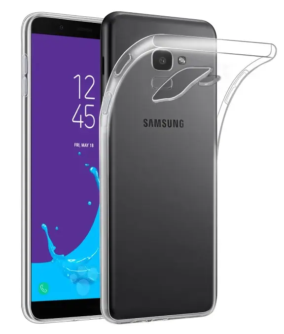 Průhledné silikonové pouzdro Samsung J610 Galaxy J6 Plus 2018