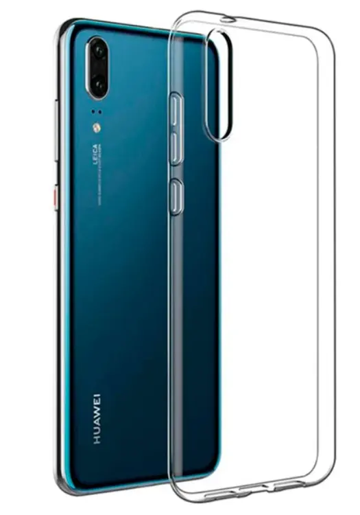 Průhledné silikonové pouzdro Huawei P20