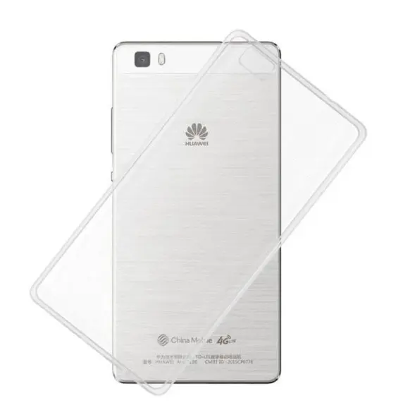 Průhledné silikonové pouzdro Huawei P8 Lite