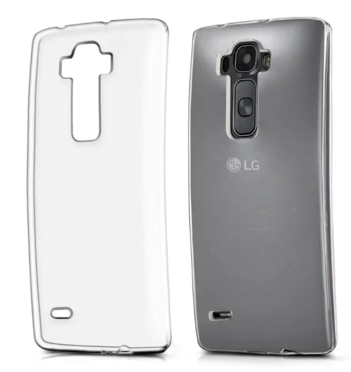 Průhledné silikonové pouzdro LG G Flex 2, H955