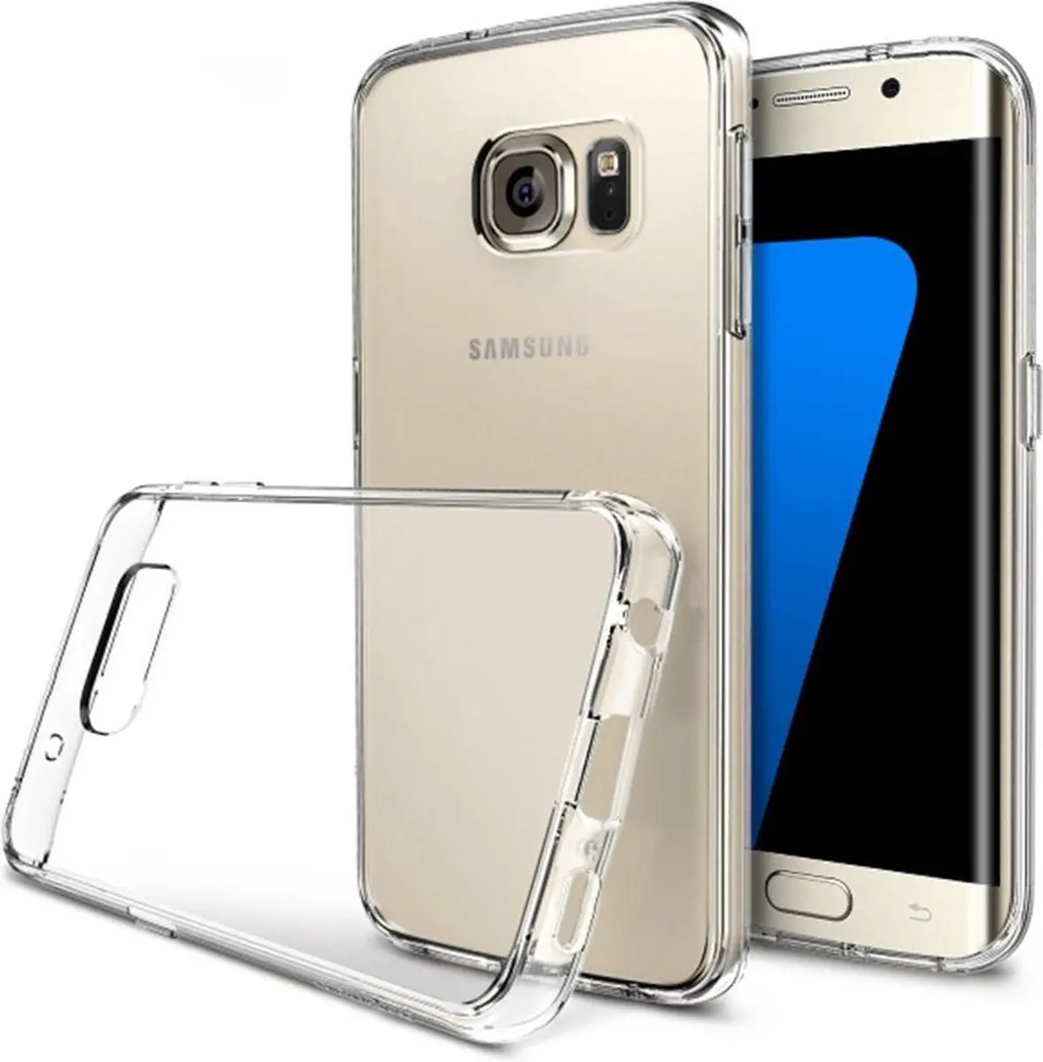Průhledné silikonové pouzdro Samsung G935 Galaxy S7 Edge