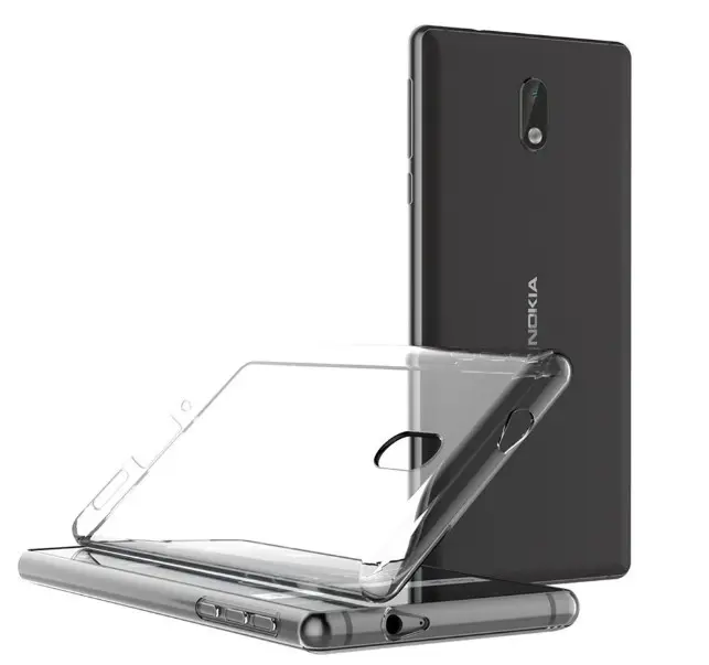 Průhledné silikonové pouzdro Nokia 3