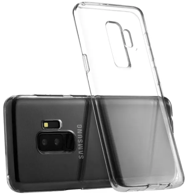 Průhledné silikonové pouzdro Samsung G965 Galaxy S9 Plus