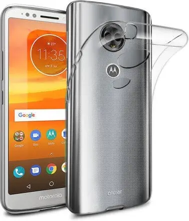 Průhledné silikonové pouzdro Motorola Moto E5 Plus