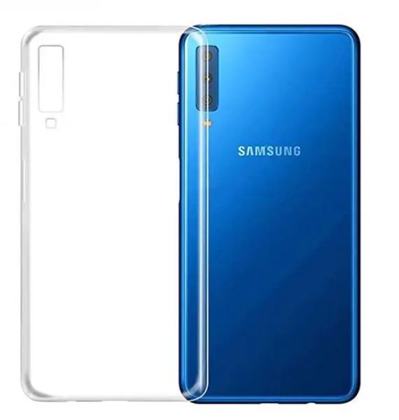 Průhledné silikonové pouzdro Samsung A750 Galaxy A7 2018