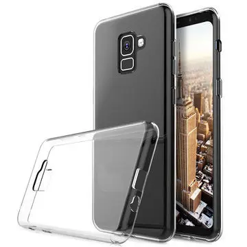 Průhledné silikonové pouzdro Samsung A530 Galaxy A8 2018