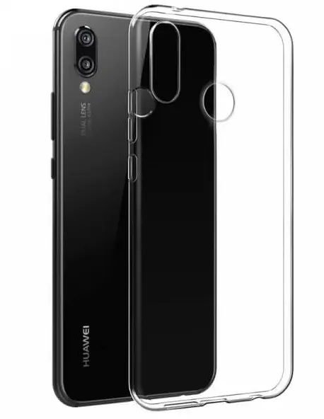 Průhledné silikonové pouzdro Huawei Y7 2019, Honor 8C