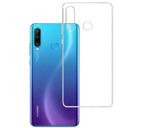 Průhledné silikonové pouzdro Huawei P30 lite
