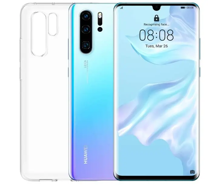 Průhledné silikonové pouzdro Huawei P30 Pro