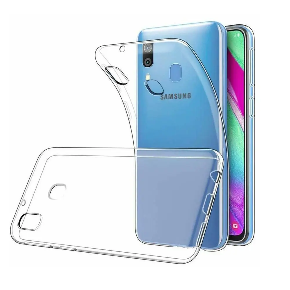 Průhledné silikonové pouzdro Samsung A405 Galaxy A40
