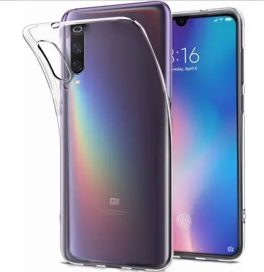 Průhledné silikonové pouzdro Xiaomi Mi9