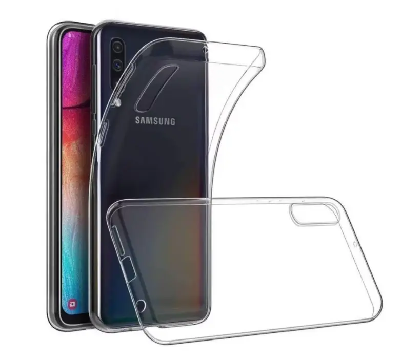 Průhledné silikonové pouzdro Samsung A705 Galaxy A70