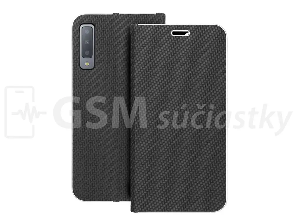 Knižní pouzdro Samsung Galaxy A7 2018, A750F, Černé 4