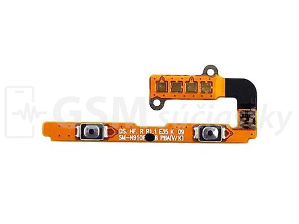 Flex kabel Volume Samsung Galaxy Note 4 hlasitosti