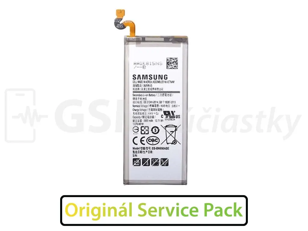 Baterie Samsung N950F Galaxy Note 8 BN950ABE Originál