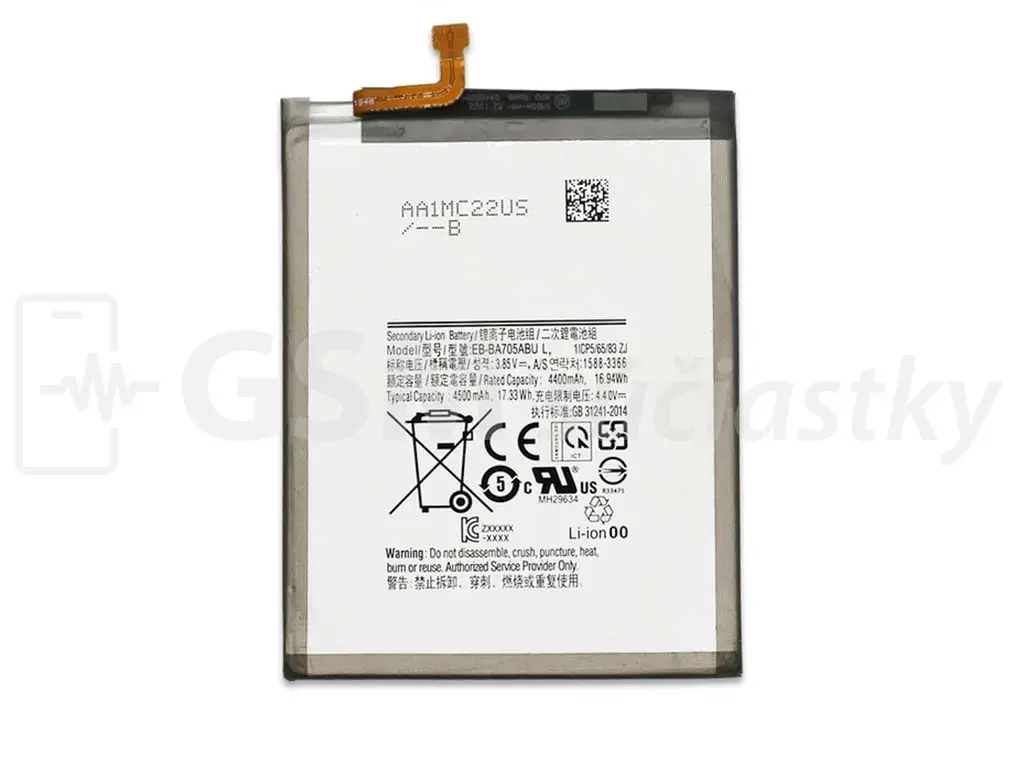 Baterie Samsung A105F, A750F Galaxy A7 2018, A10 - BA750ABU