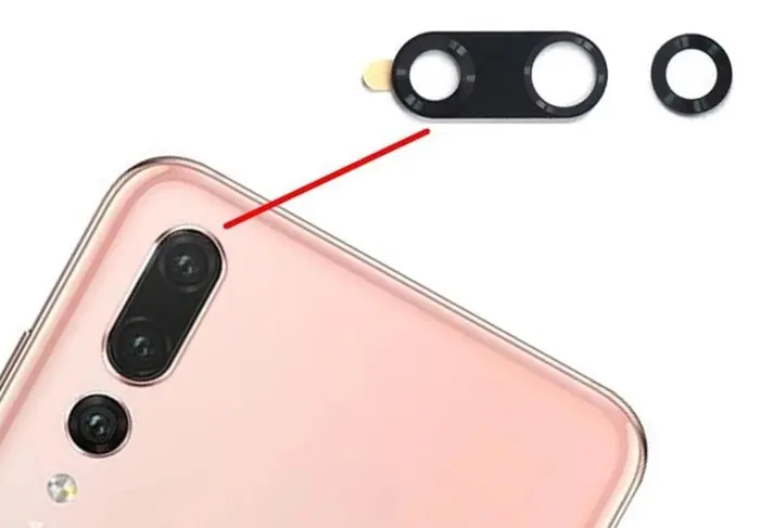 Sklíčko zadní kamery Huawei P20 Pro