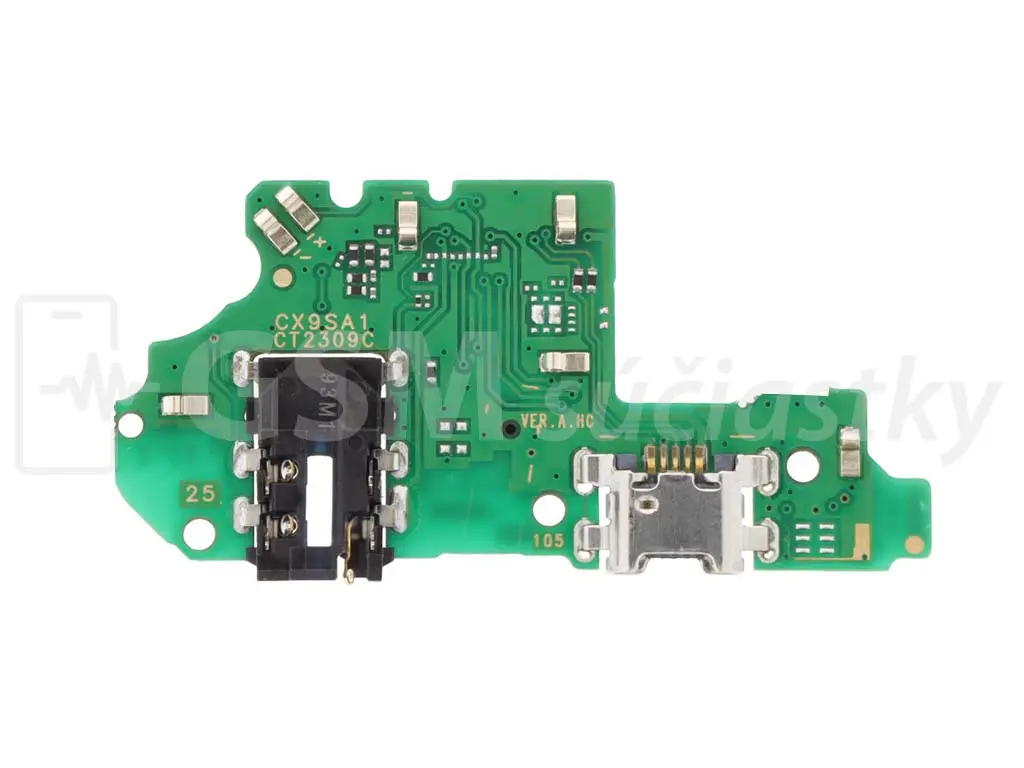 PCB deska nabíjení Huawei P Smart 2019 nabíjecí konektor, mikrofon