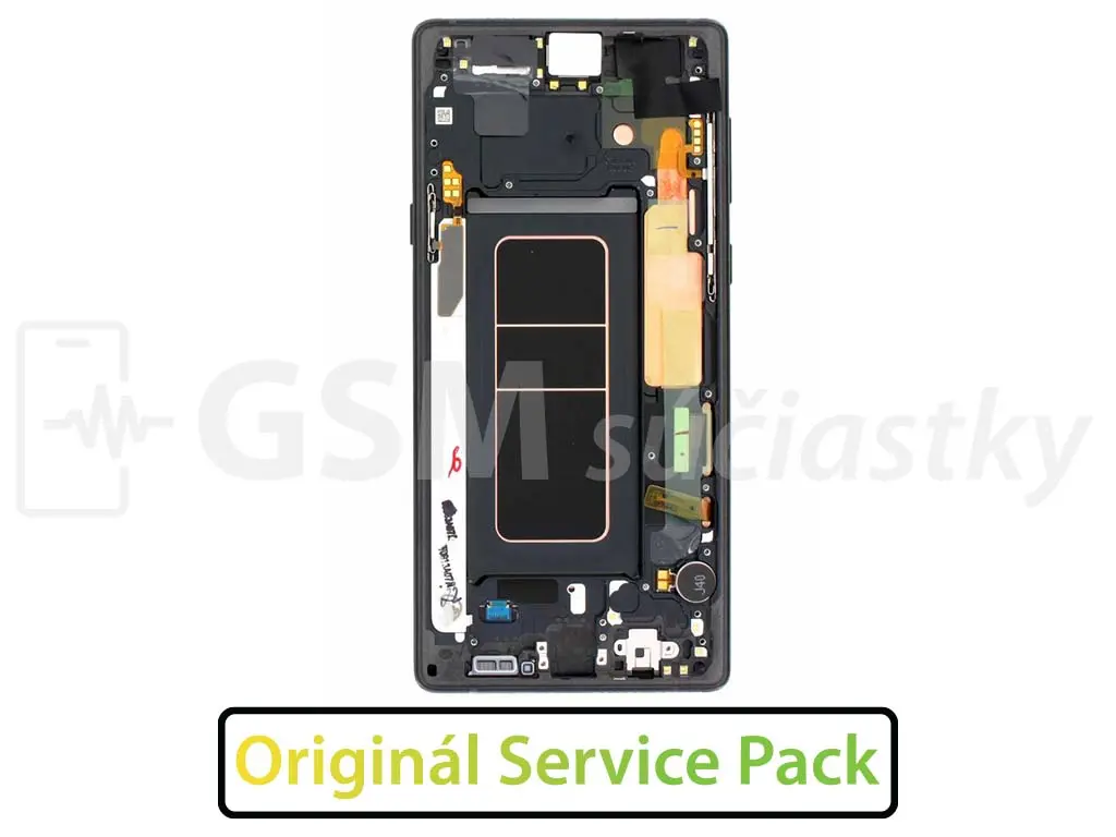 Samsung N960 Galaxy Note 9 LCD displej + Dotykové sklo a Rám Originál