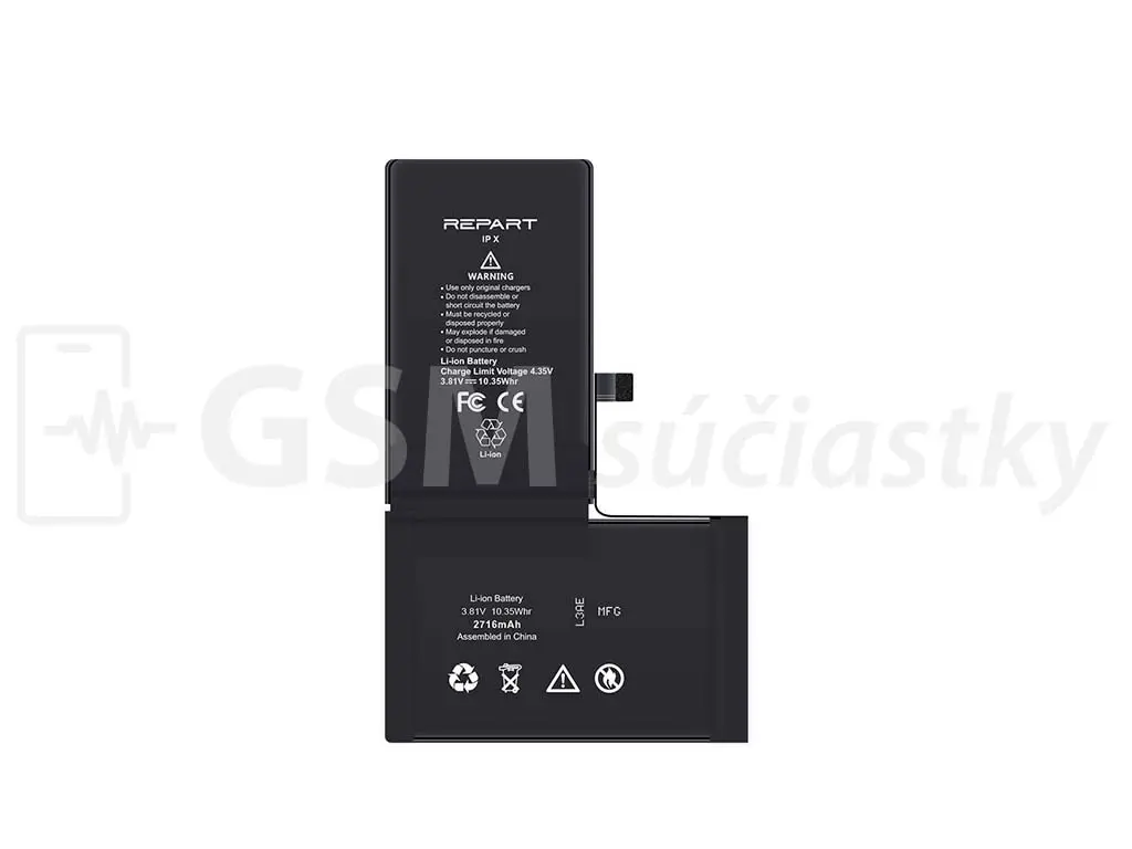 Baterie iPhone X 2716 mAh 1