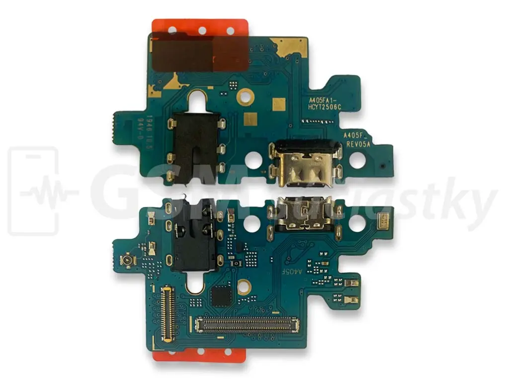 Deska nabíjení Samsung A405F Galaxy A40 nabíjecí konektor, mikrofon