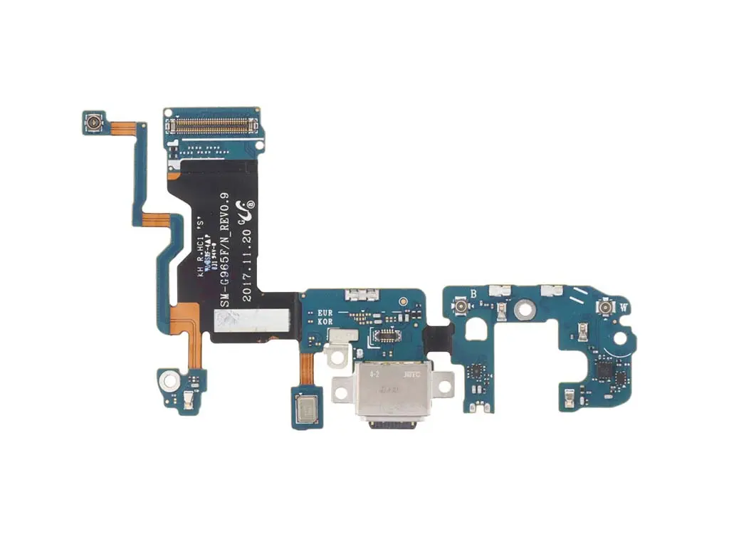 Flex kabel nabíjení Samsung G965F Galaxy S9 Plus nabíjecí konektor, mikrofon