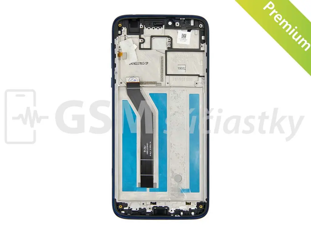 Motorola Moto G7 Power LCD displej + Dotykové sklo a rám