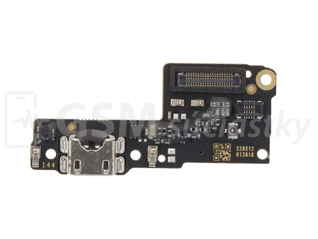 PCB deska Xiaomi Redmi 7A nabíjecí konektor, mikrofon