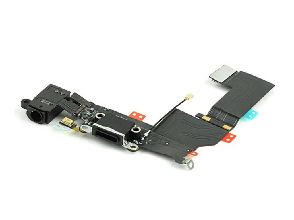 Flex kabel nabíjení iPhone 5S - nabíjecí konektor, mikrofon