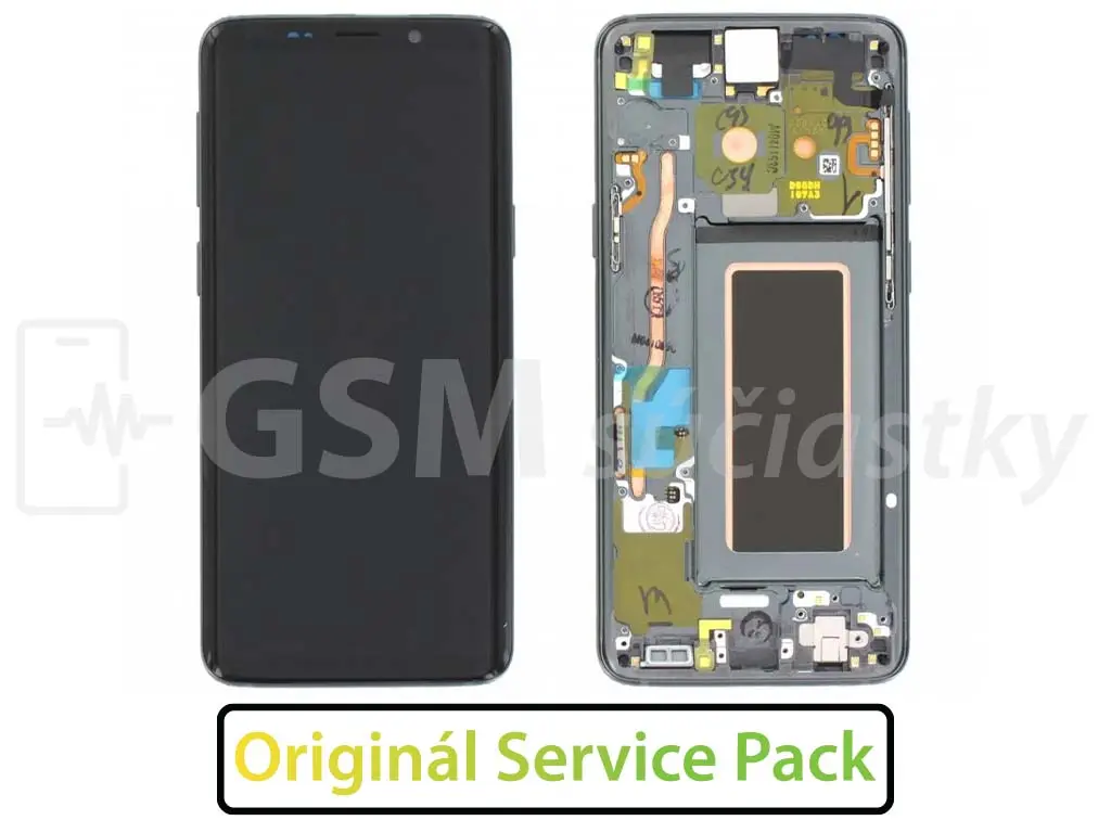 Samsung G960 Galaxy S9 - LCD displej + dotykové sklo a rám originál