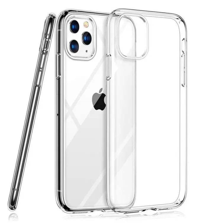 Průhledné silikonové pouzdro iPhone 11 Pro
