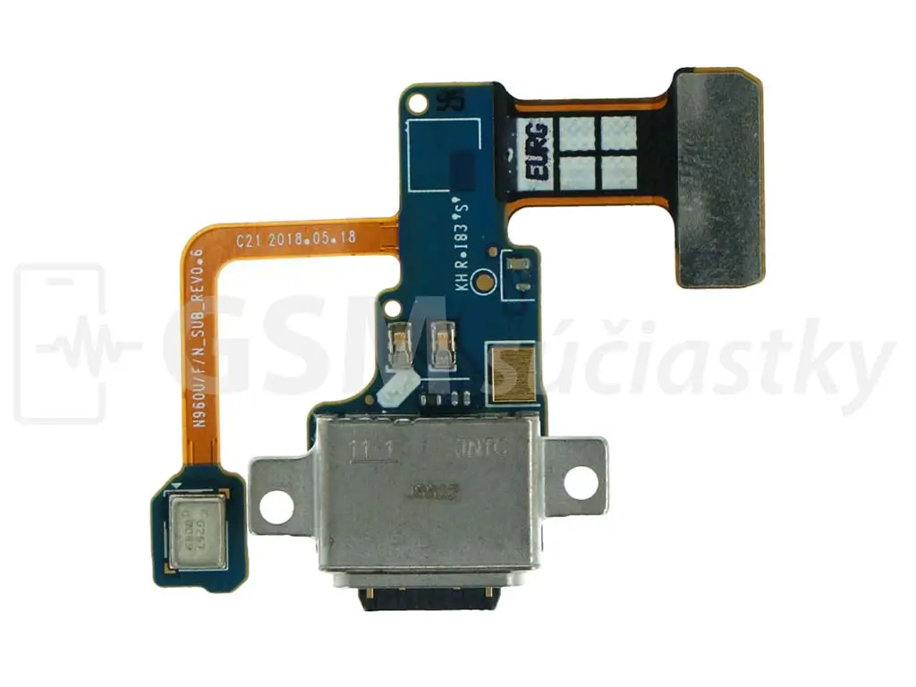 Flex kabel nabíjení Samsung N960F Galaxy Note 9 nabíjecí konektor, mikrofon
