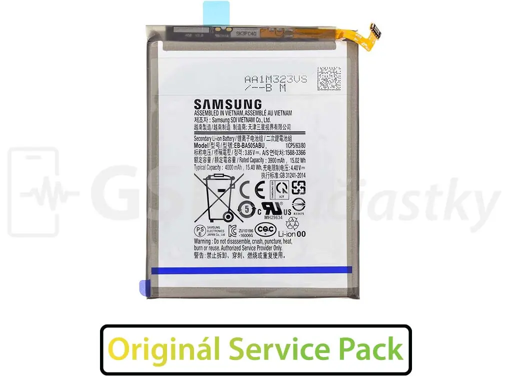 Baterie Samsung Galaxy A50, A505 BA505AB Original