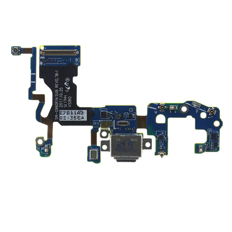 Flex kabel nabíjení Samsung G960F Galaxy S9 nabíjecí konektor, mikrofon