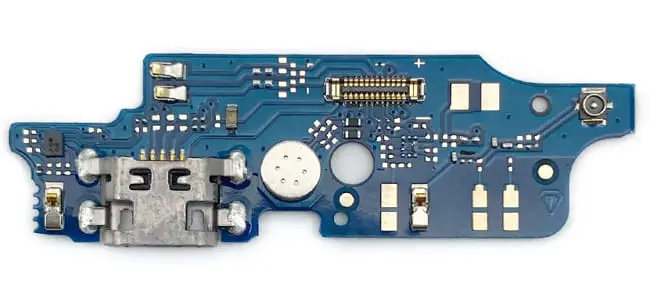 Deska nabíjení Motorola Moto E6 Plus - nabíjecí konektor, mikrofon Originál