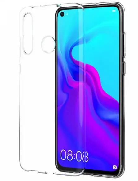 Průhledné silikonové pouzdro Huawei P40 Lite E