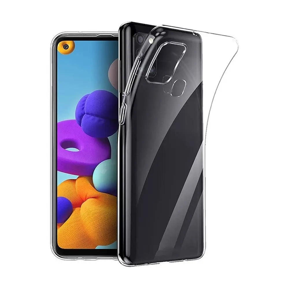 Průhledné silikonové pouzdro Samsung A217 Galaxy A21s