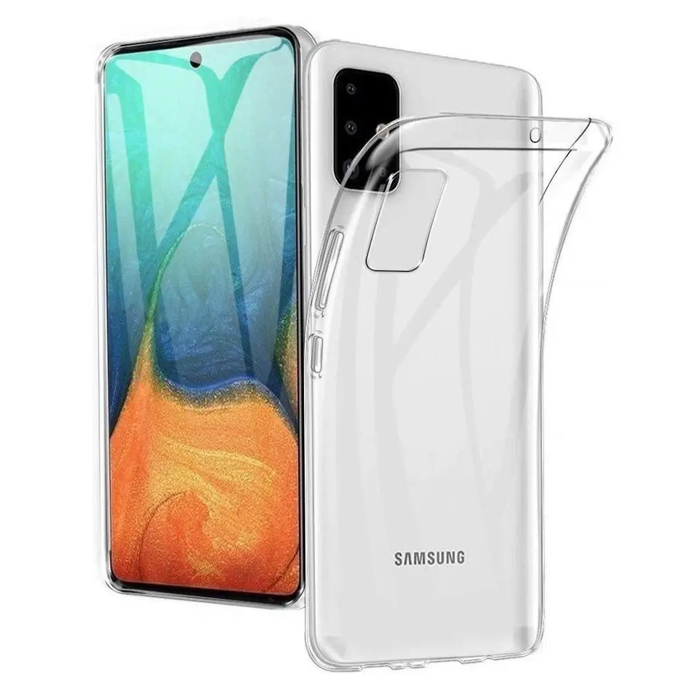 Průhledné silikonové pouzdro Samsung A715 Galaxy A71