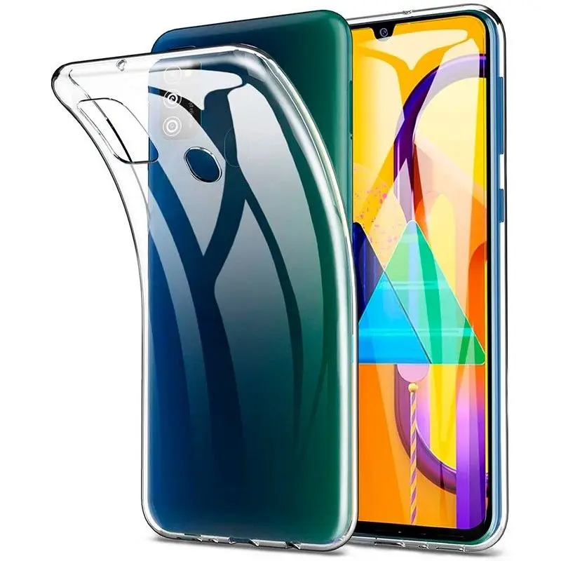 Průhledné silikonové pouzdro Samsung M215 Galaxy M21