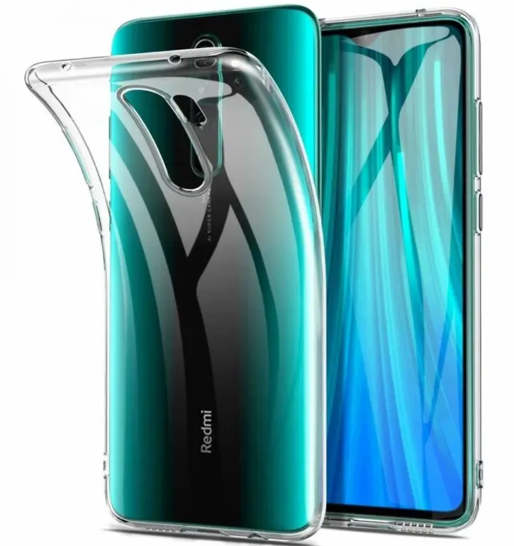 Průhledné silikonové pouzdro Xiaomi Redmi Note 8 Pro