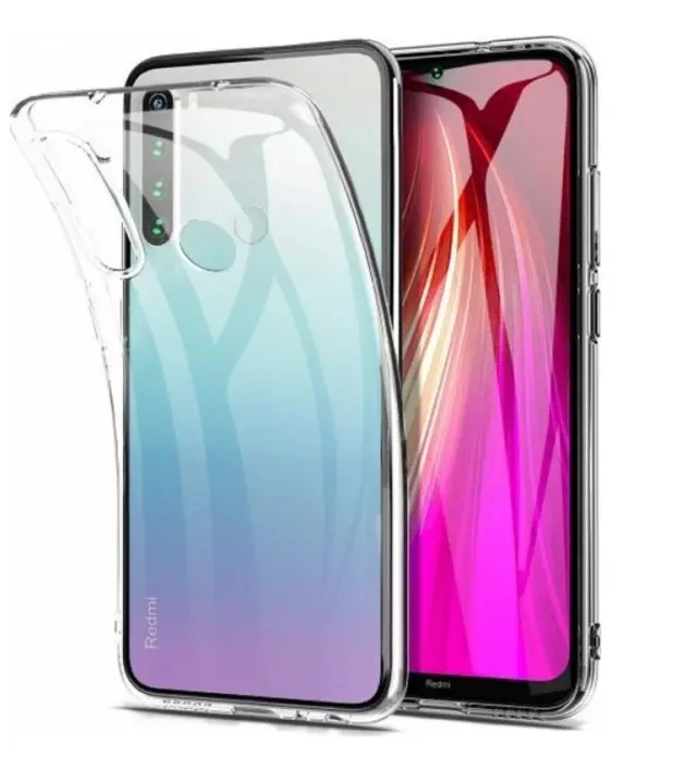 Průhledné silikonové pouzdro Xiaomi Redmi Note 8T