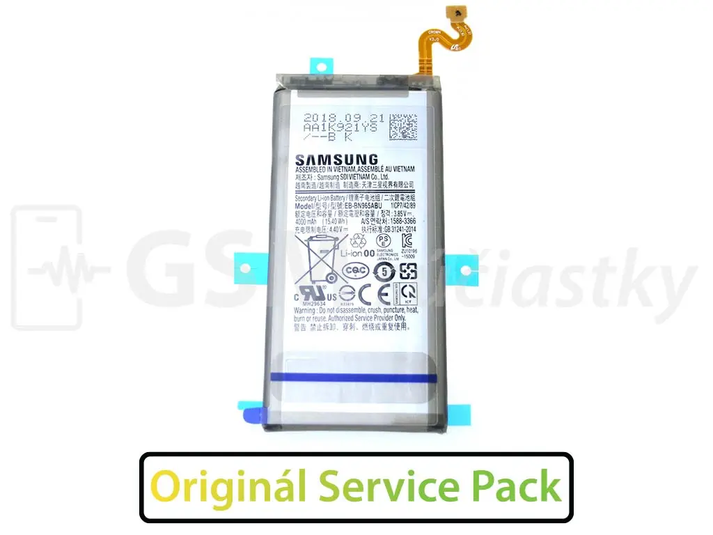 Baterie Samsung N960 Galaxy Note 9 - BN965ABU
