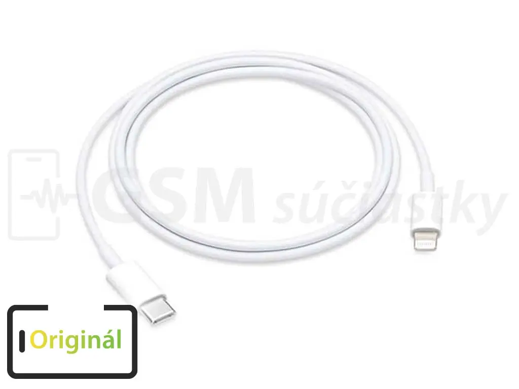 Originální datový a nabíjecí kabel iPhone Lightning Type-C Originál