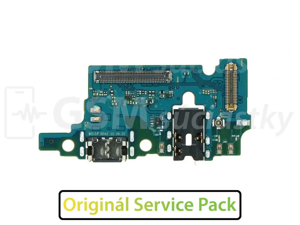 PCB deska nabíjení Samsung M515 Galaxy M51 nabíjecí konektor, mikrofon Originál
