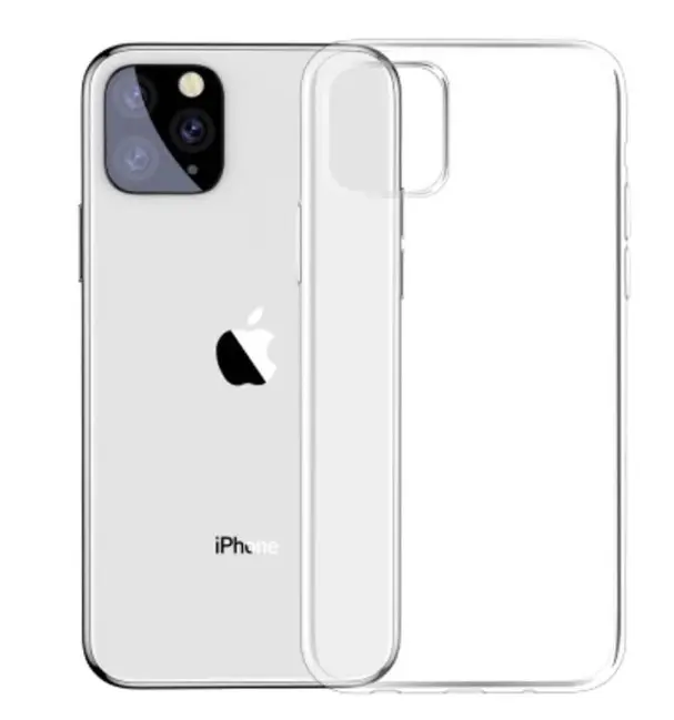 Průhledné silikonové pouzdro iPhone 11 Pro MAX